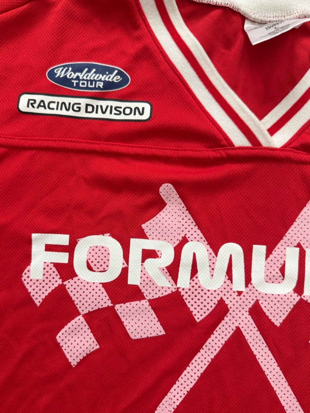 Formula 1 Red Short Sleeve Racing Tee - Picture 2 of 6